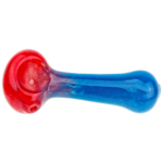 4" Two-Tone Frit Hand Pipe - Image 4