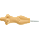 3.5" Color Silicone Naked Lady Nectar Straw - Image 5
