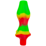 3.5" Color Silicone Naked Lady Nectar Straw - Image 6
